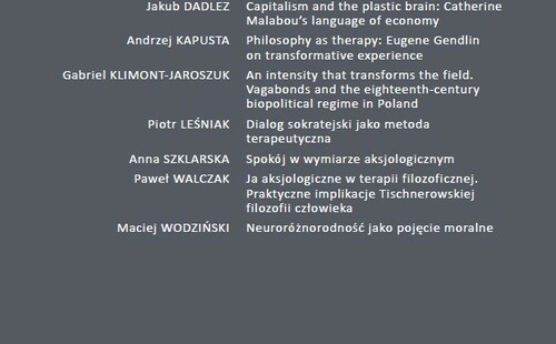 Artykuł dra Pawła Walczaka w ARGUMENT. BIANNUAL PHILOSOPHICAL JOURNAL