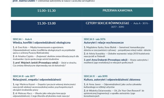 Dr hab. Joanna Dudek na XVI Interdyscyplinarnej Konferencji Naukowej